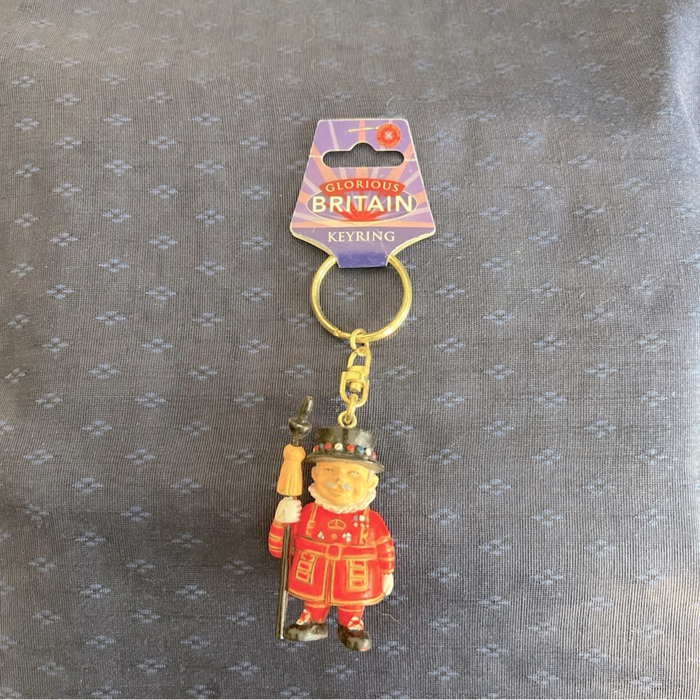 Glorious Britain KEYRING Guard Royal Beefeater